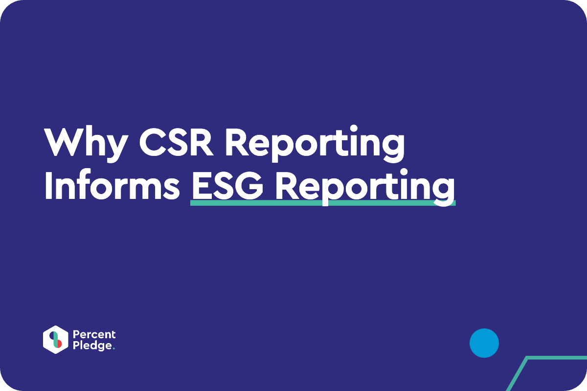Why CSR Reporting Informs ESG Reporting
