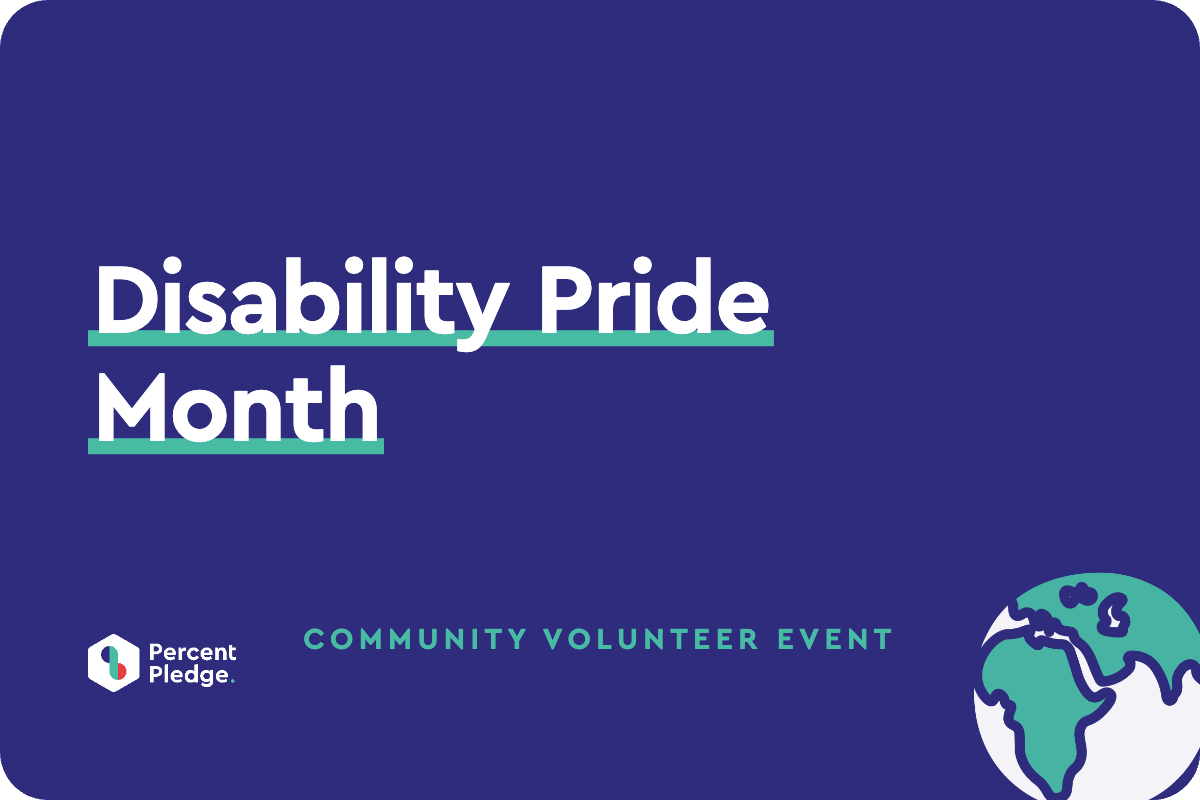 Disability Pride Month Virtual Volunteer Event for Teams