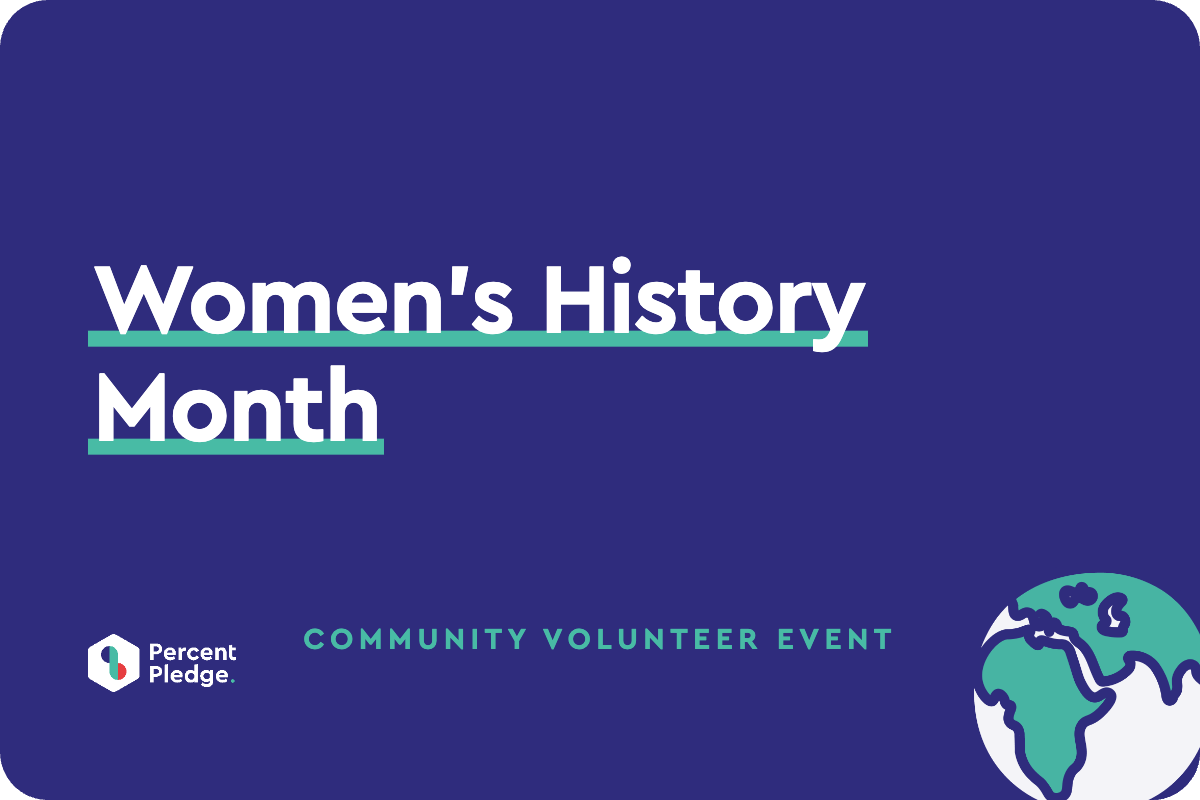 Women’s History Month Virtual Volunteer Event