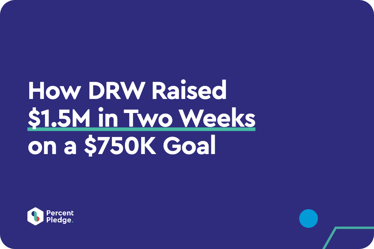 How DRW Raised $1.5M in Two Weeks on a $750K Goal