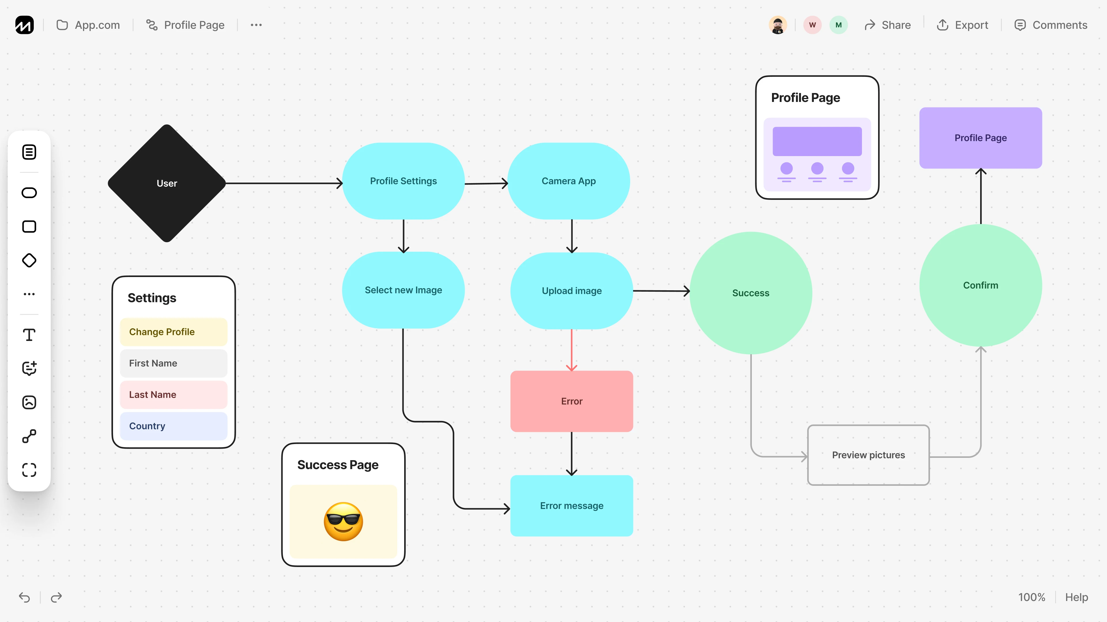 Userflow app screenshot