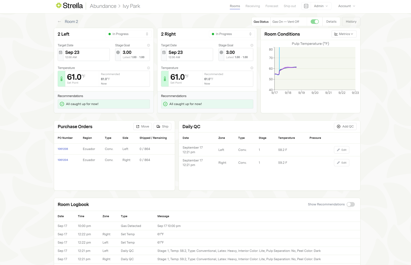 Strella app screenshot