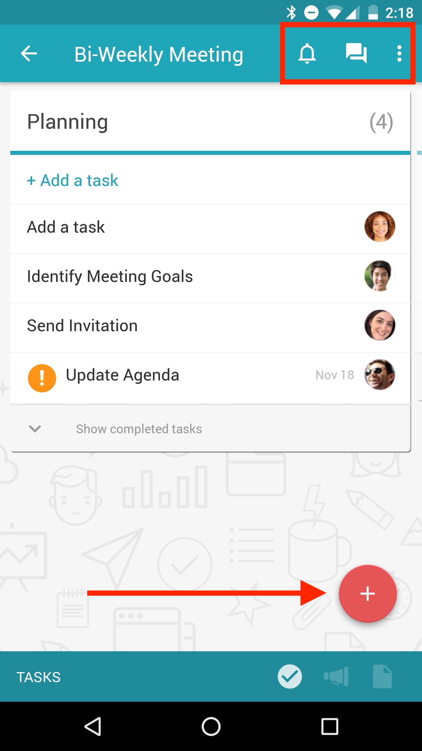 User Intuition app screenshot