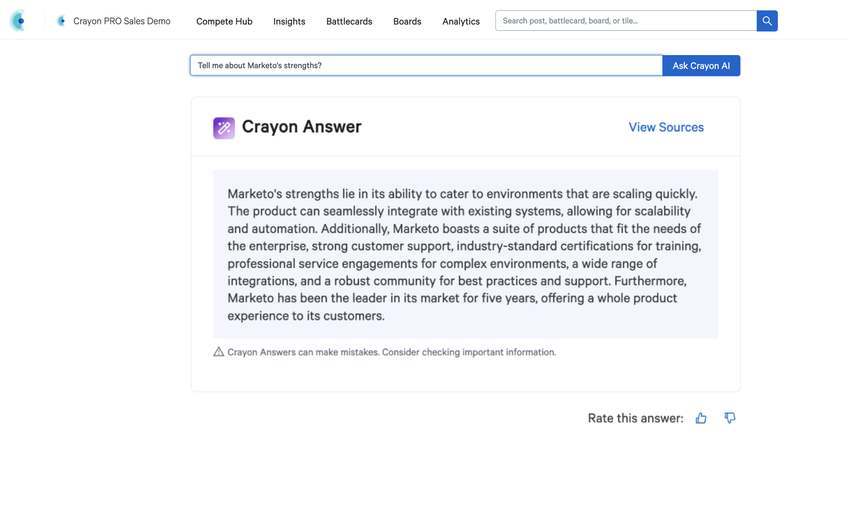 Introducing Crayon Answers: The Industry's First Gen AI ... | Crayon