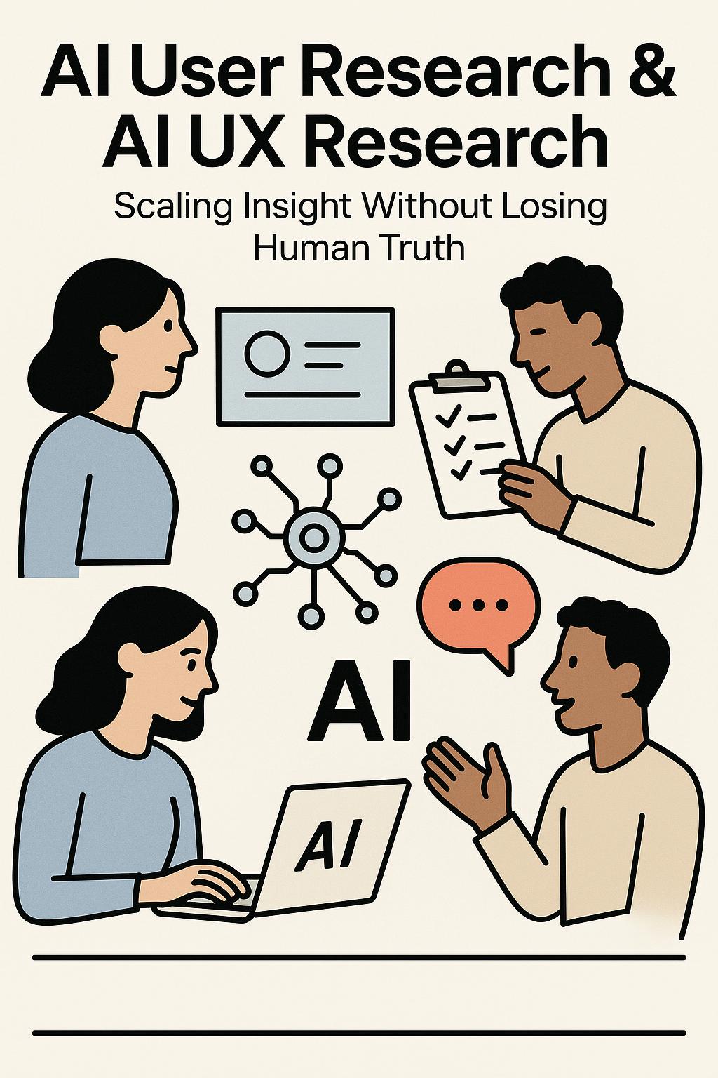 AI User Research & AI UX Research: How Expert Teams Are Scaling Insight Without Losing Human Truth
