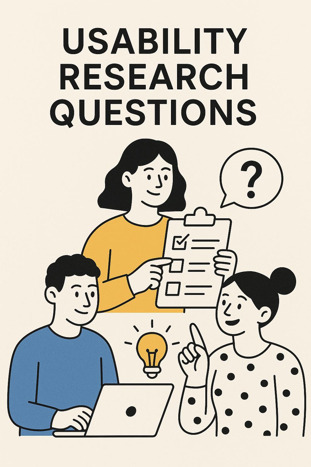 45+ Usability Research Questions That Actually Reveal What Users Think (Expert Guide)