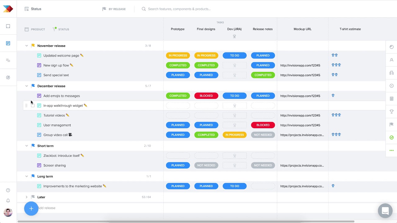 Product Board Customer Experience Tool Screenshot