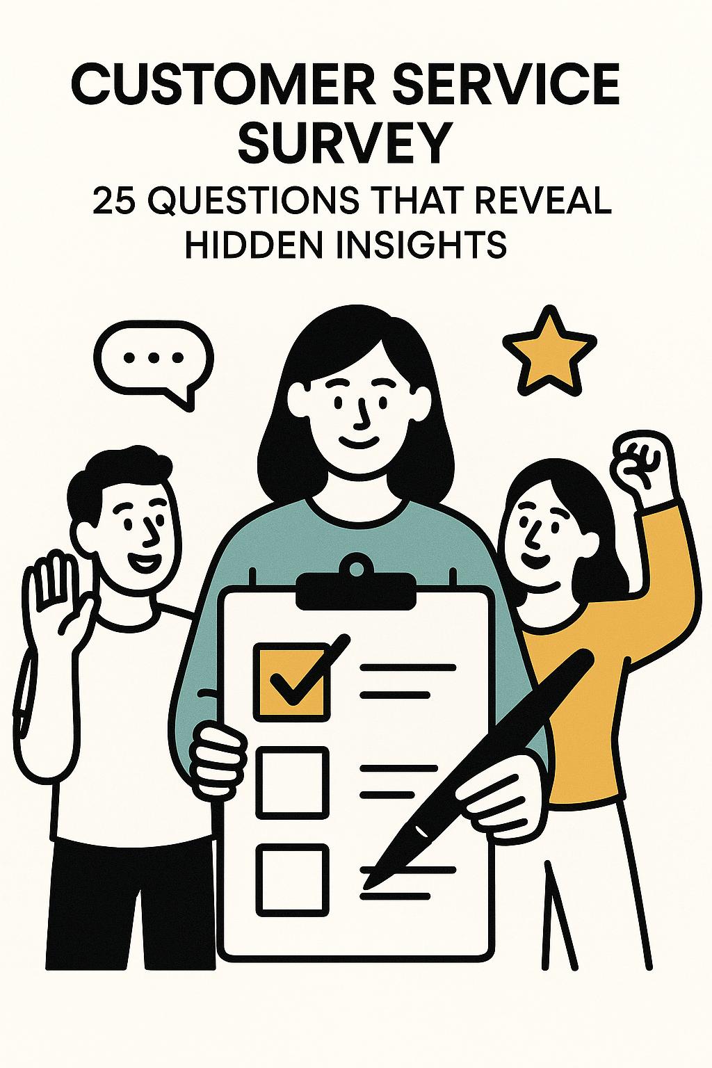 Customer Service Survey Questionnaire: 25 High-Impact Questions That Reveal What Customers Won’t Tell You