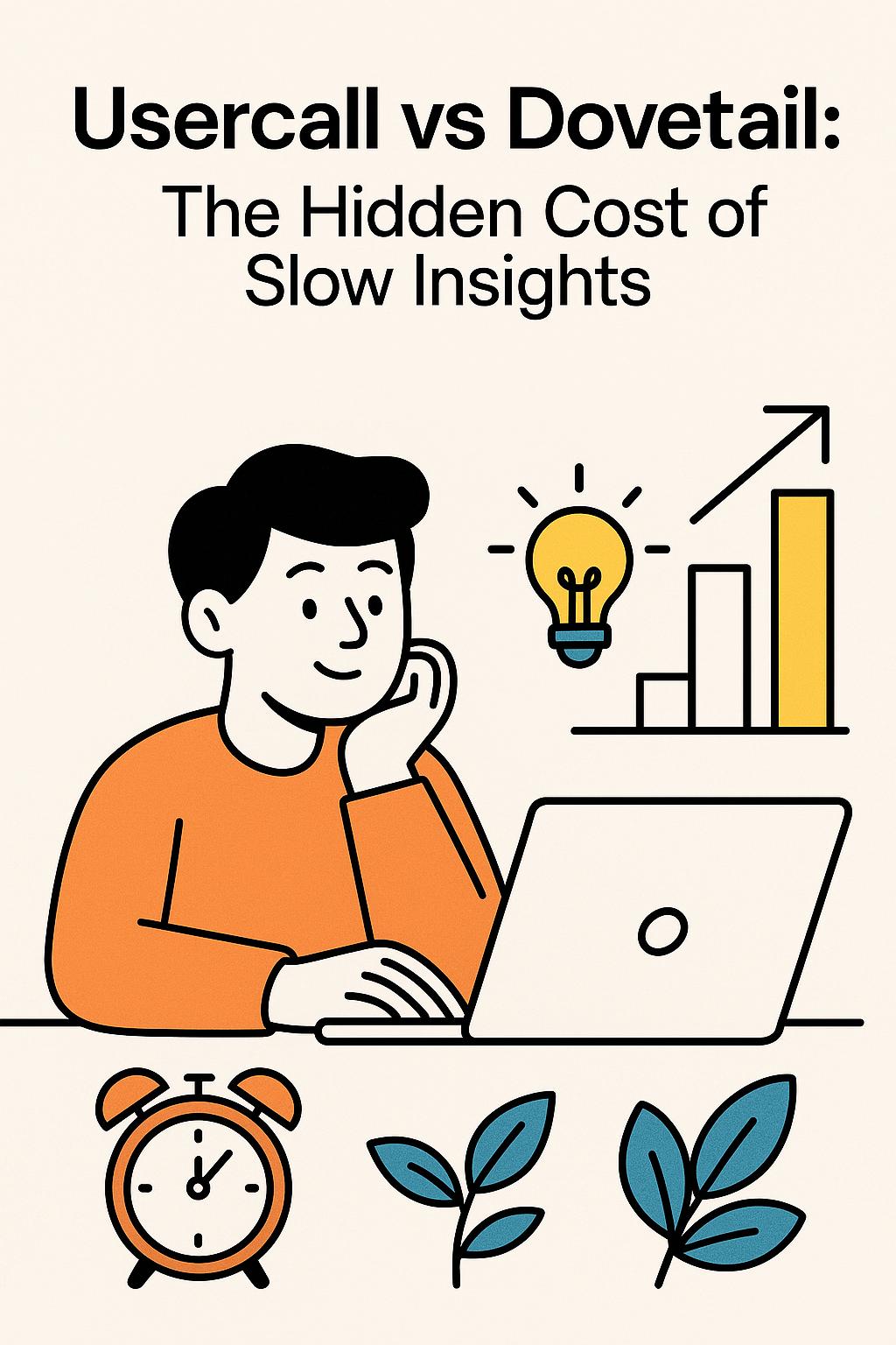 Usercall vs Dovetail: The Hidden Cost of Slow Insights (And Why Most Teams Choose Wrong)