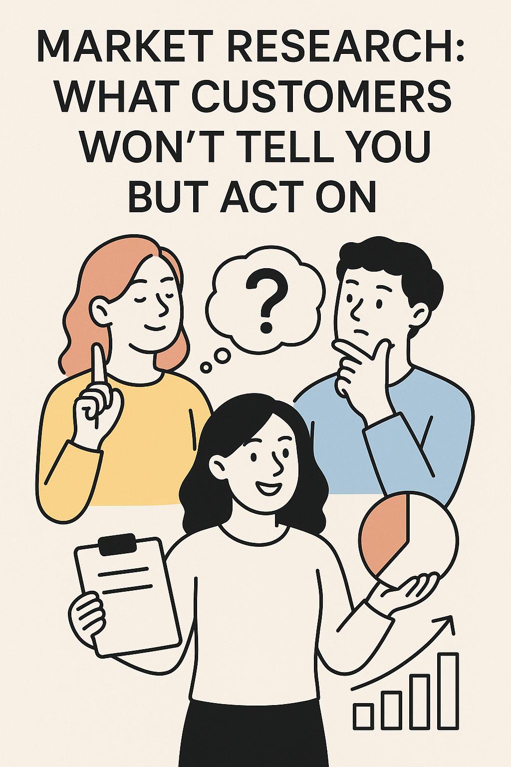 Market Research Methods and Techniques That Reveal What Customers Won’t Tell You (But Act On)
