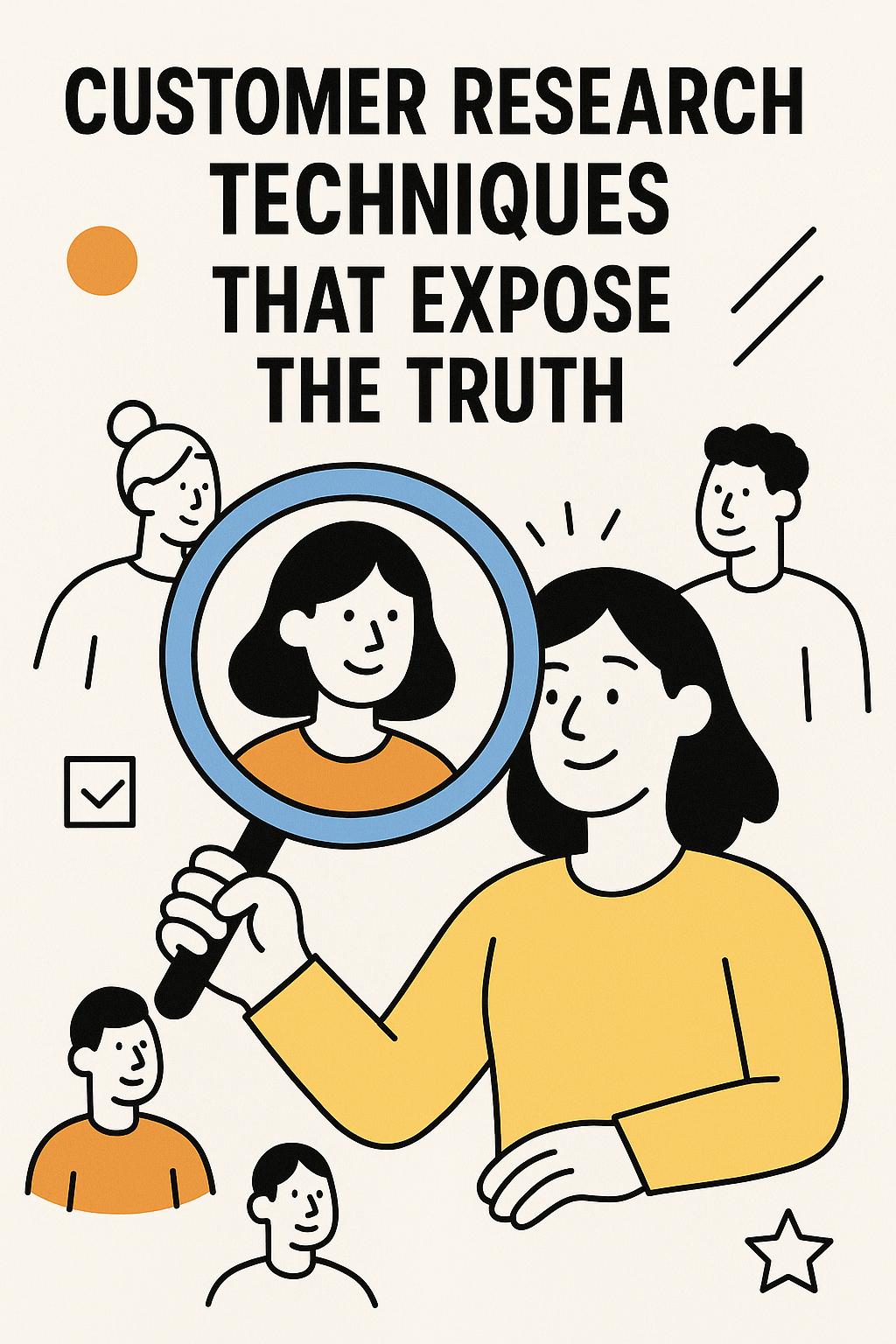 Customer Research Techniques That Expose the Truth (Not What Users Say, But What They Do)