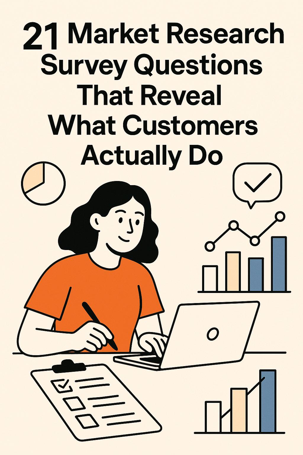 21 Market Research Survey Questions That Reveal What Customers Actually Do (Not Just What They Say)