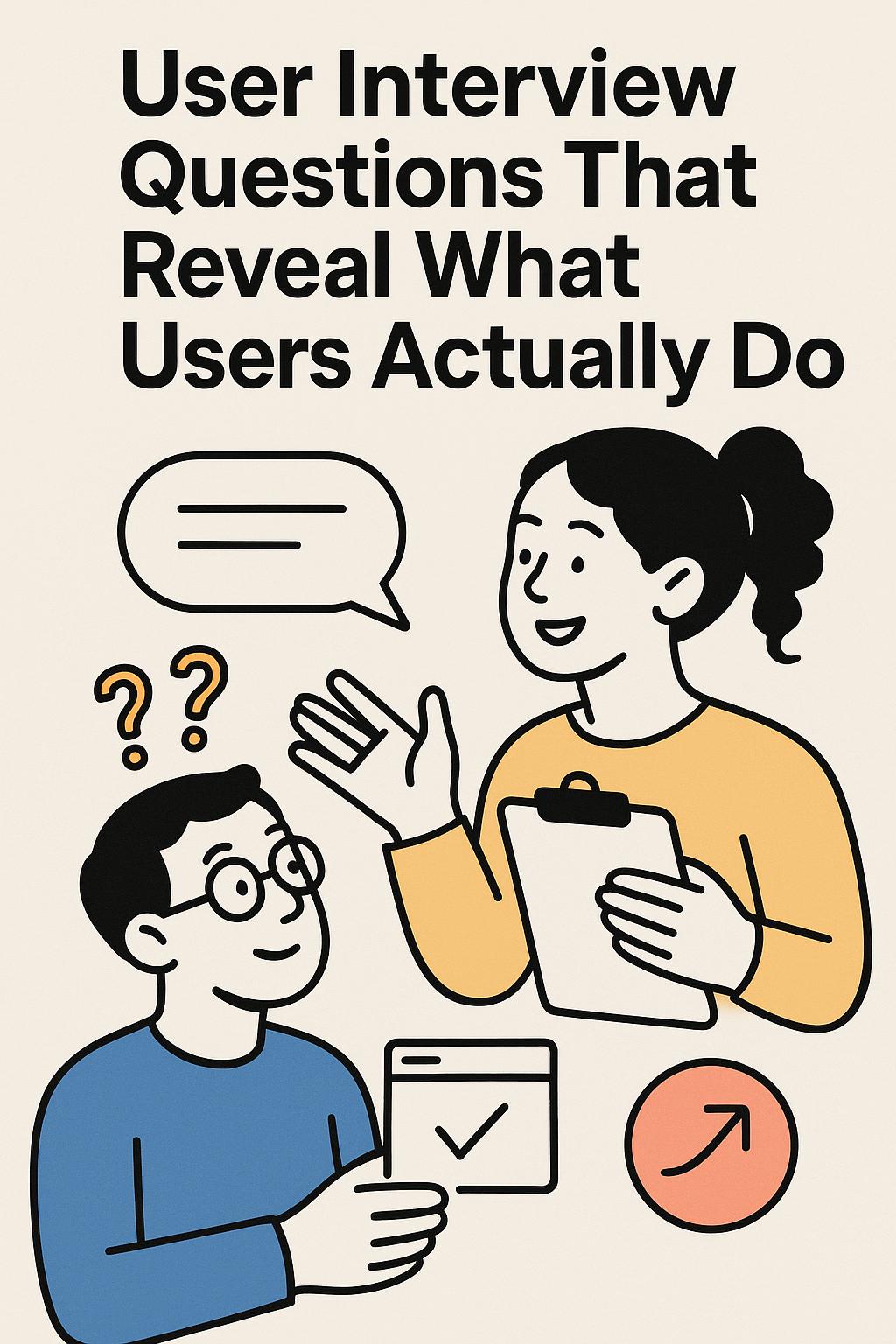 User Interview Questions That Reveal What Users Actually Do (Not What They Say)