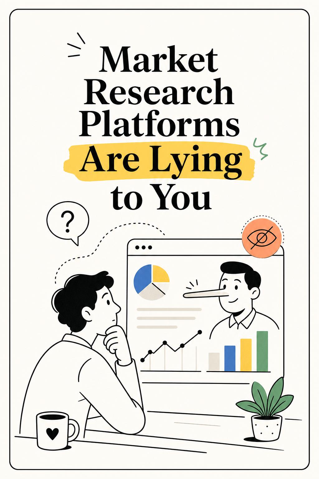 Market Research Platforms Are Lying to You (Most Don’t Explain Why Customers Actually Decide)