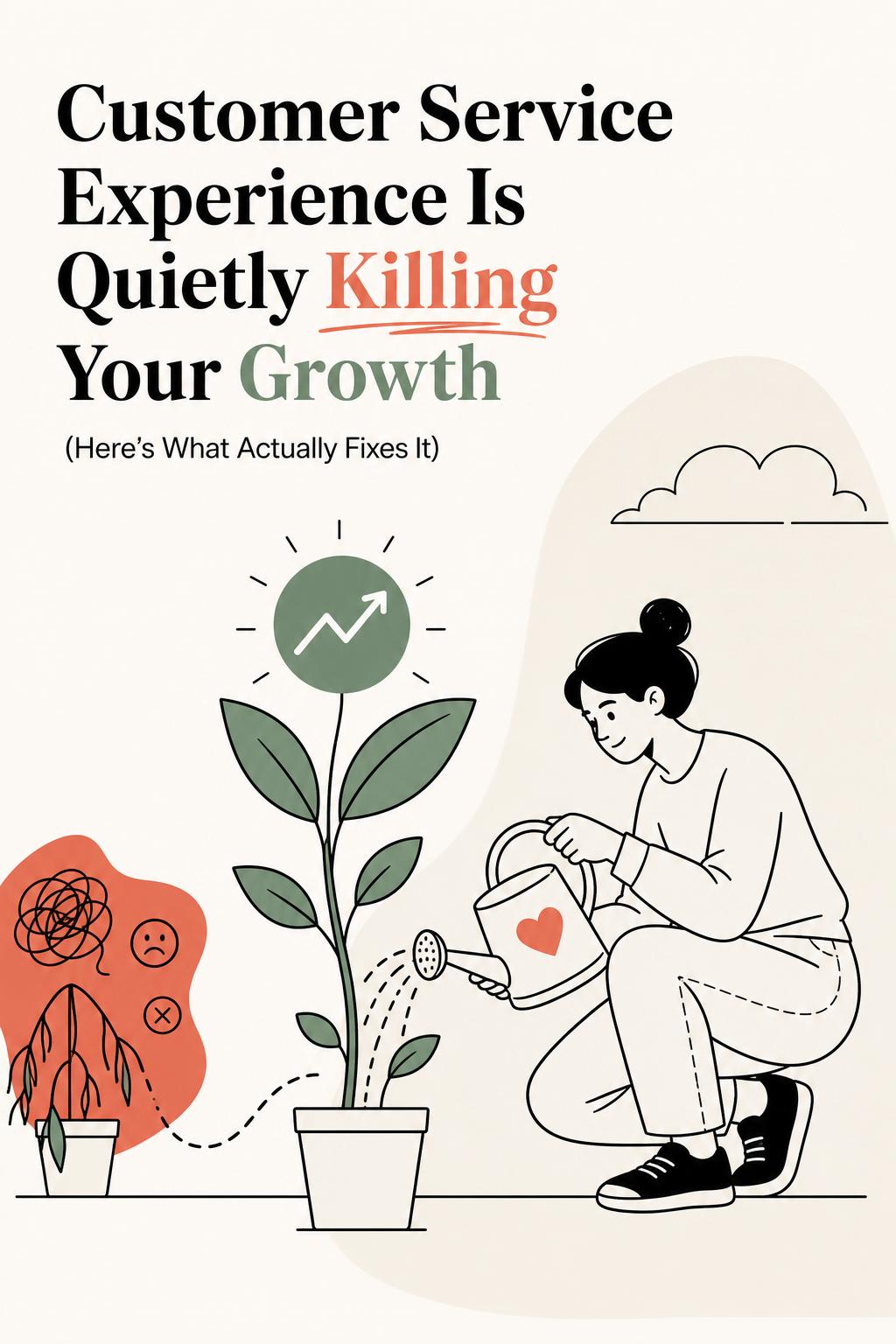 Customer Service Experience Is Quietly Killing Your Growth (Here’s What Actually Fixes It)