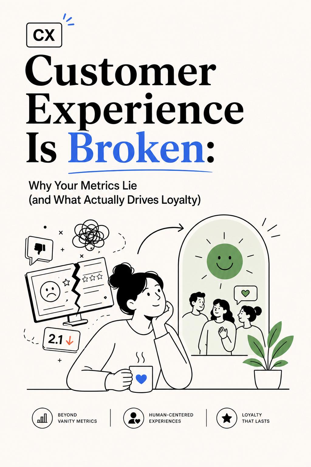 CX Customer Experience Is Broken: Why Your Metrics Lie (and What Actually Drives Loyalty)