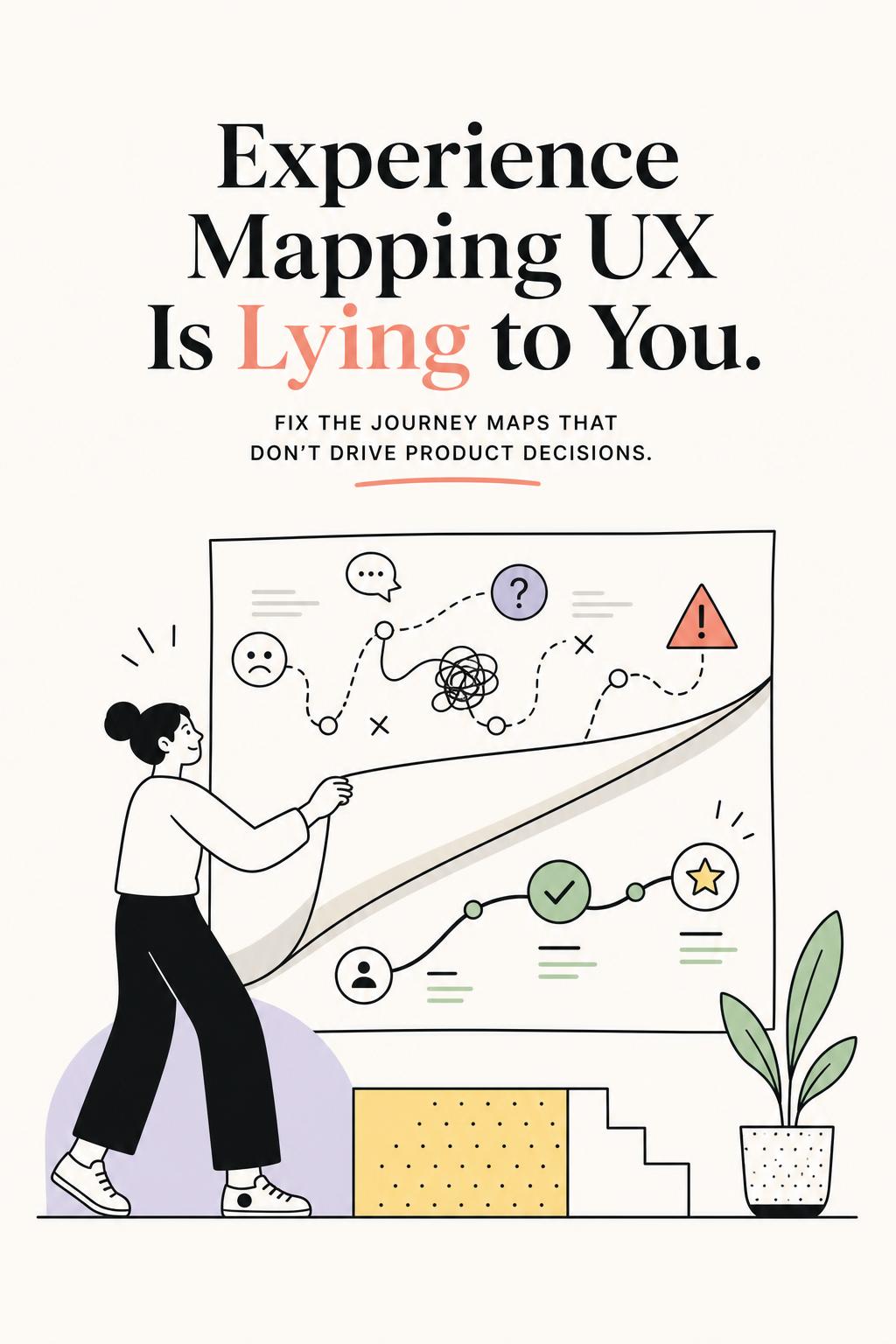 Experience Mapping UX Is Lying to You: Fix the Journey Maps That Don’t Drive Product Decisions