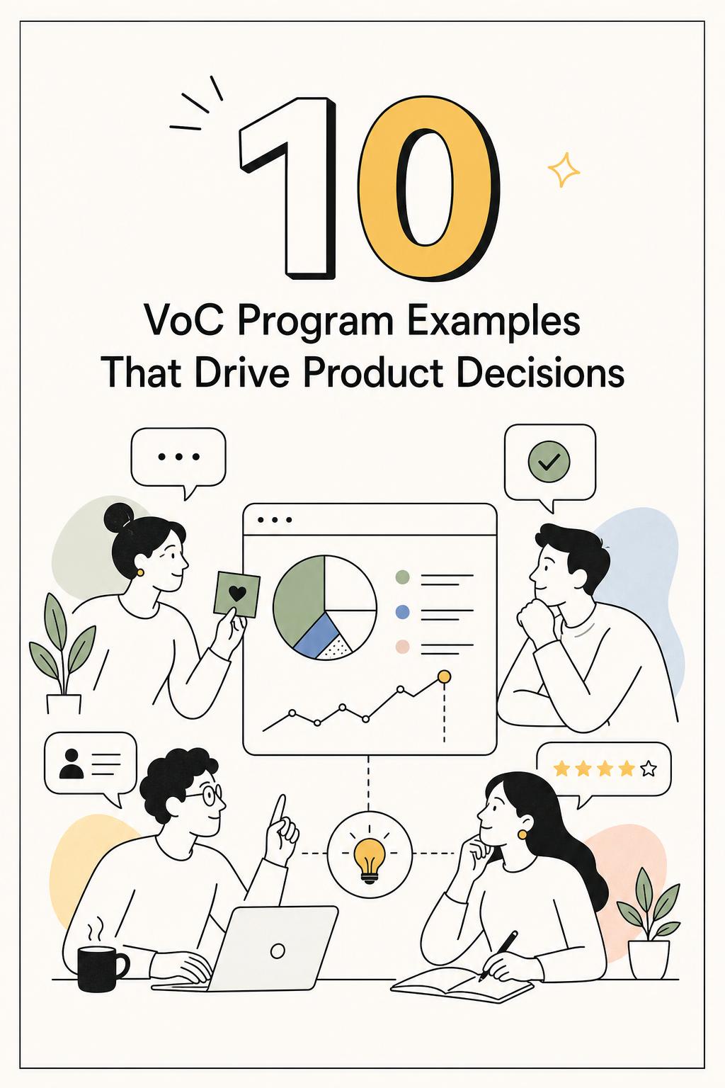 10 VoC Program Examples That Actually Drive Product Decisions (Not Just NPS Reports)