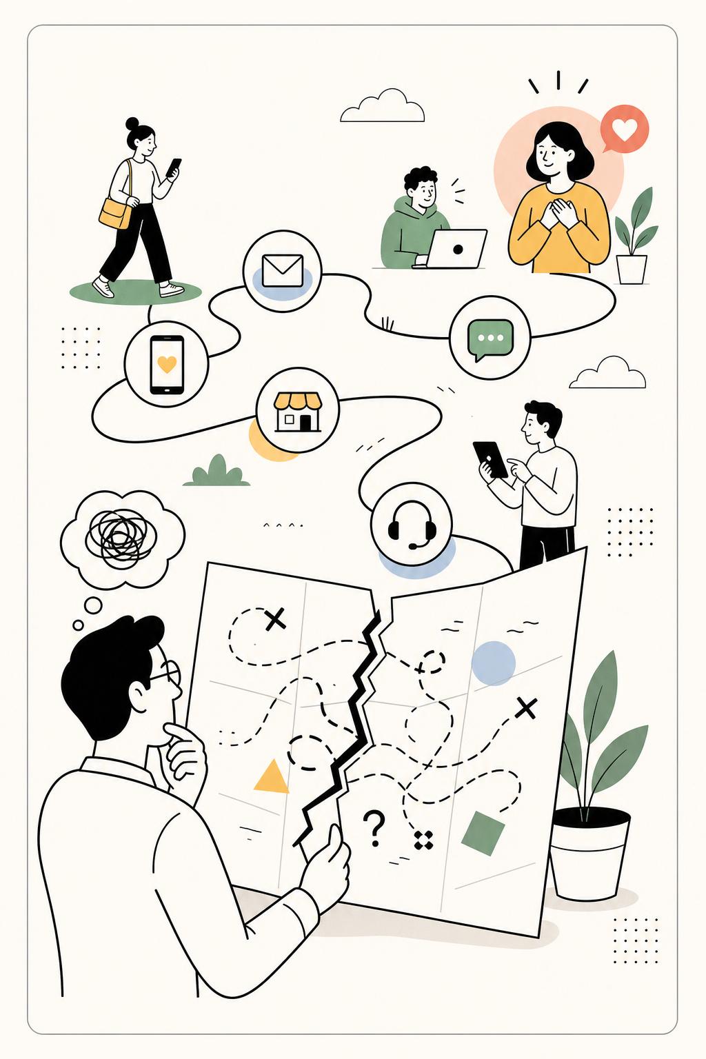 Customer Journey Touchpoints: Why Most Maps Fail (And How to Find the Moments That Actually Drive Decisions)