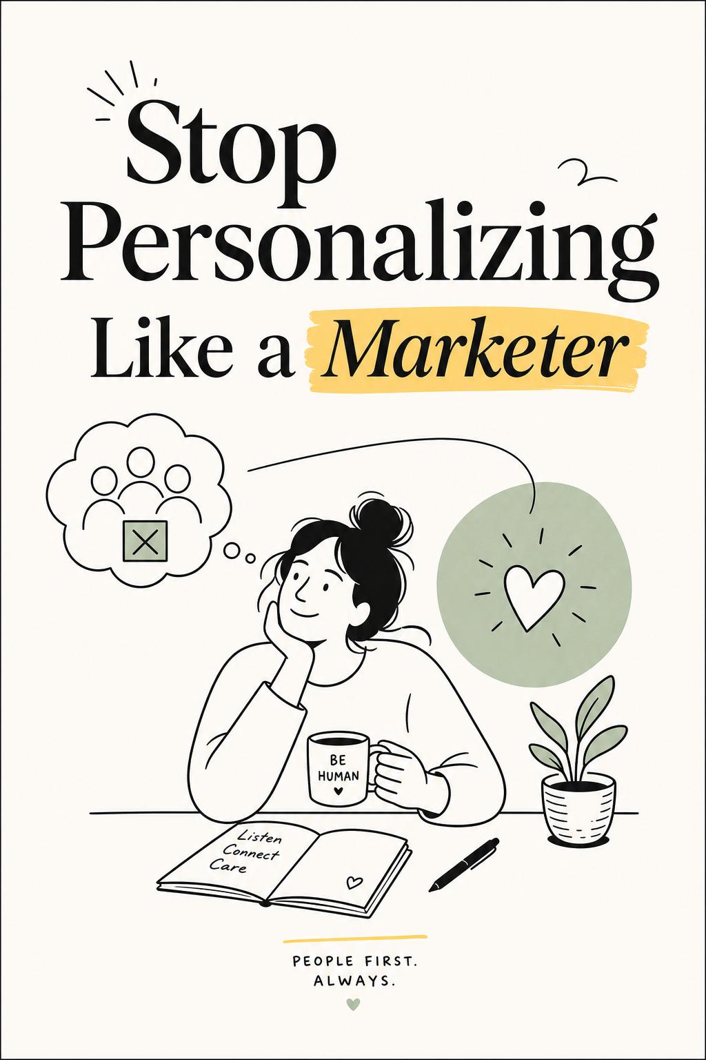 Stop Personalizing Like a Marketer: The Real Way to Deliver a Personalized Customer Experience