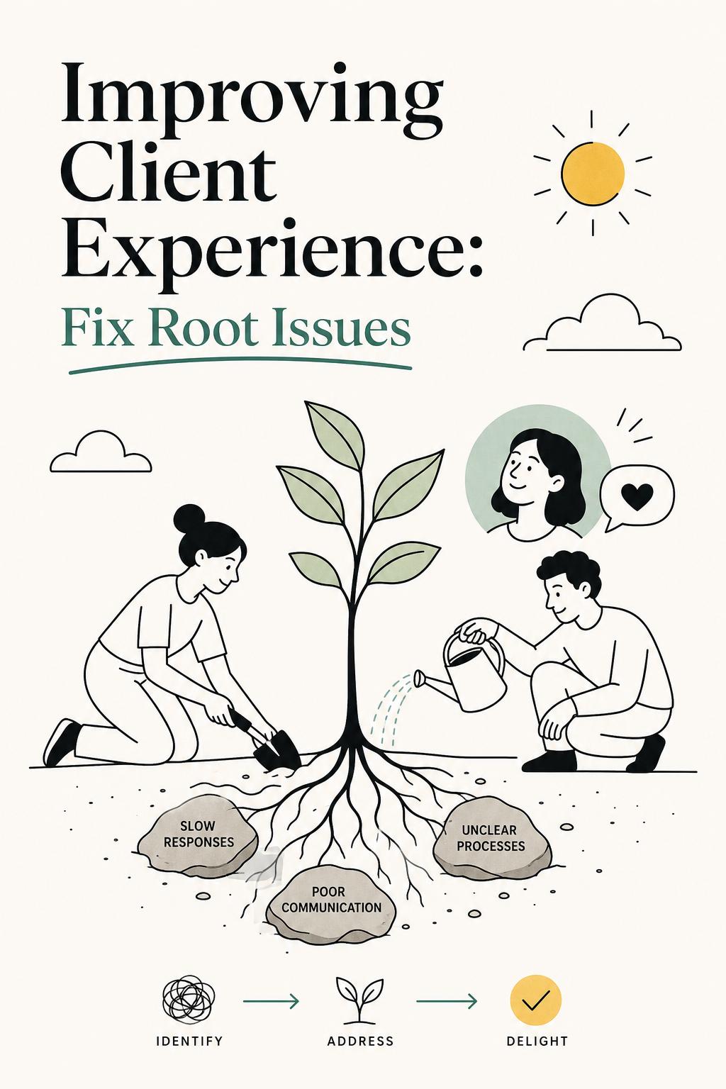 How to Improve Client Experience (Stop Fixing Surface Problems and Fix What Actually Breaks Trust)