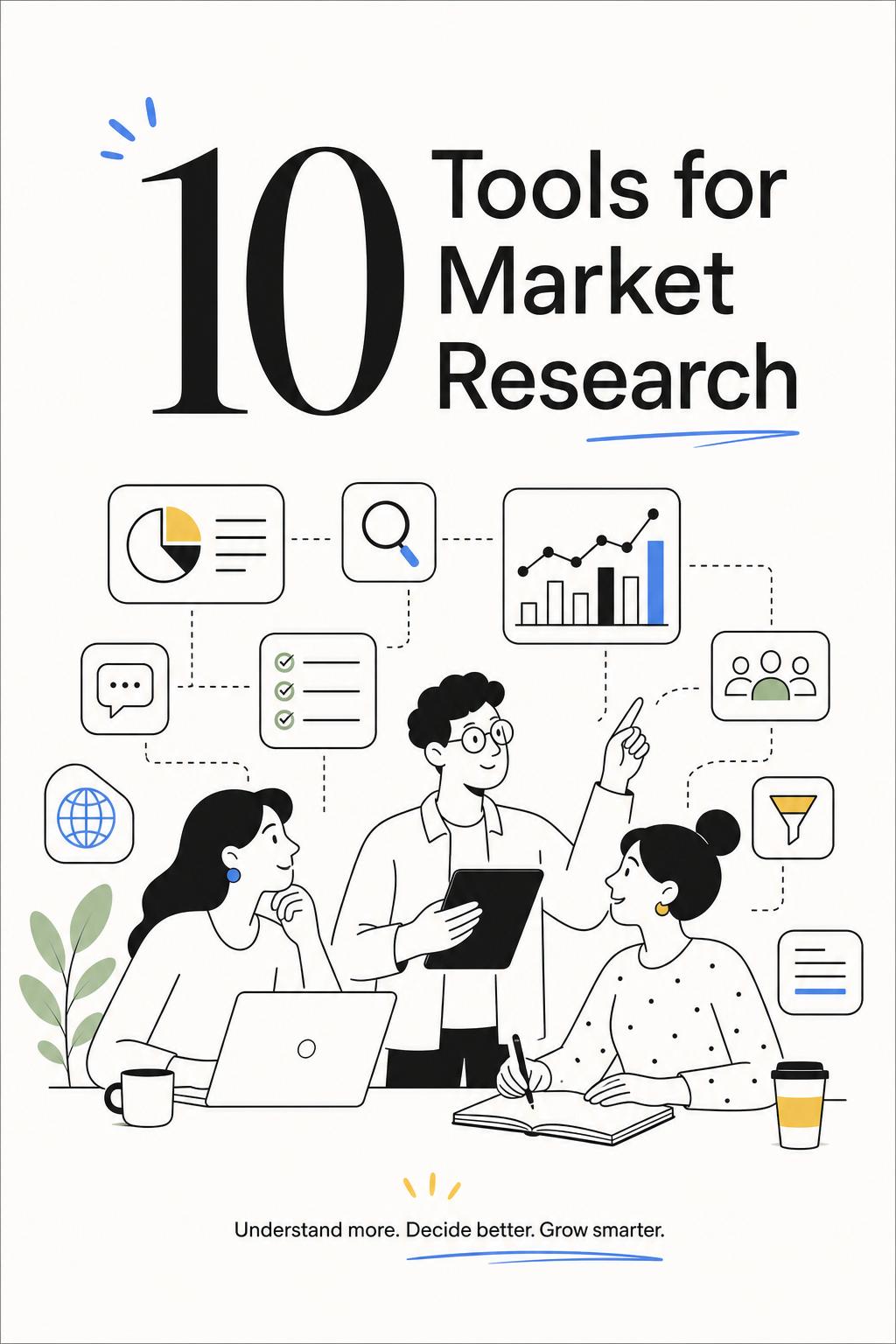10 Tools Used for Market Research (That Actually Explain Why Customers Decide)
