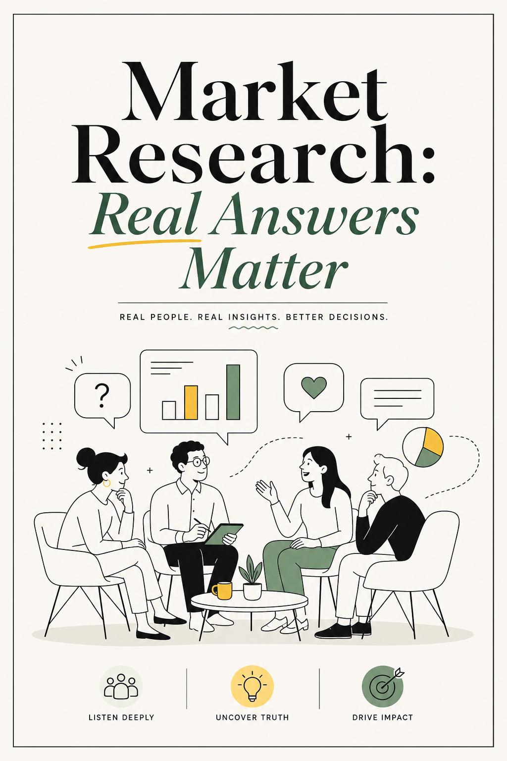 Market Research and Focus Groups: Stop Paying for Polite Answers