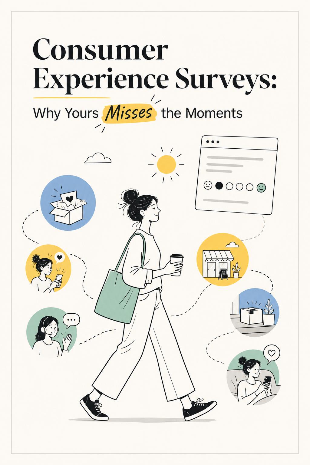 Consumer Experience Surveys: Why Yours Misses the Moments That Make Customers Leave