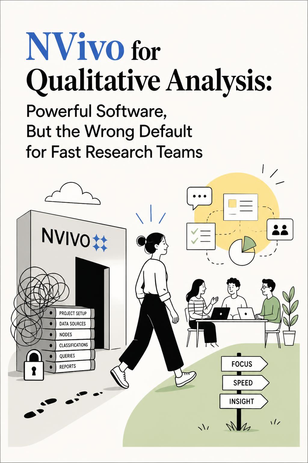 NVivo for Qualitative Analysis: Powerful Software, but the Wrong Default for Fast Research Teams