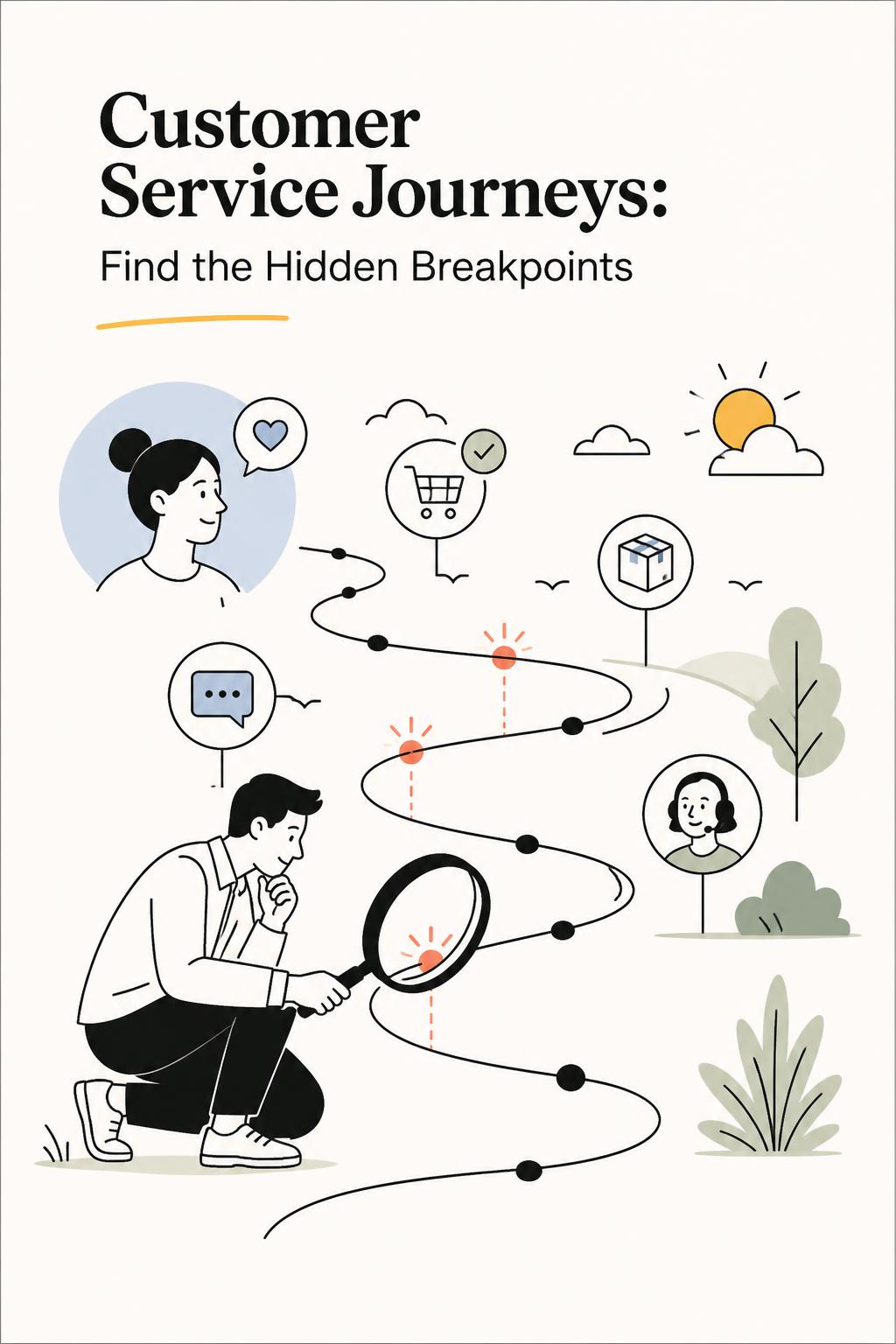 Customer Service Journeys: Find the Hidden Breakpoints Driving Repeat Contacts and Churn