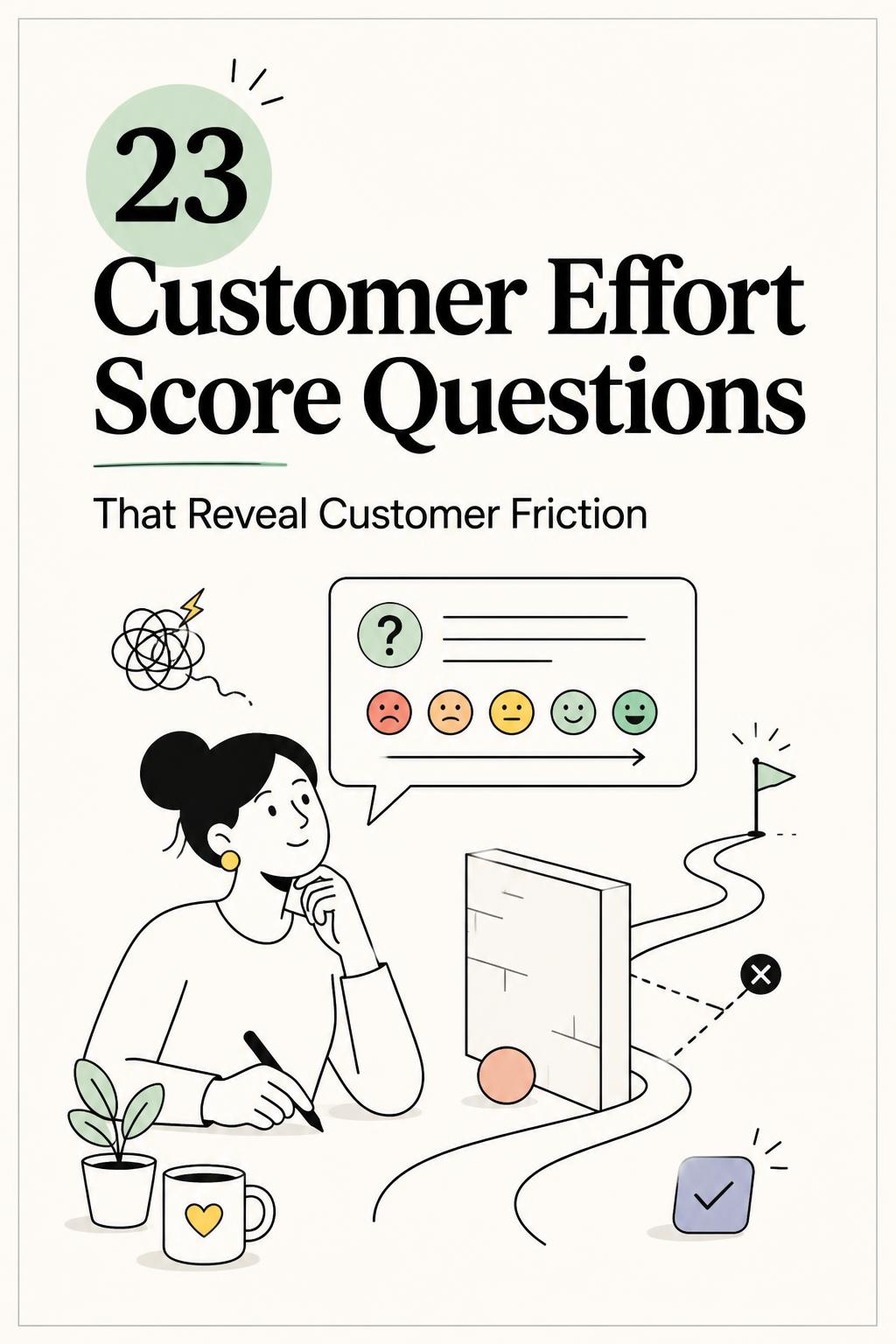 23 Customer Effort Score Sample Questions That Expose Hidden Customer Friction