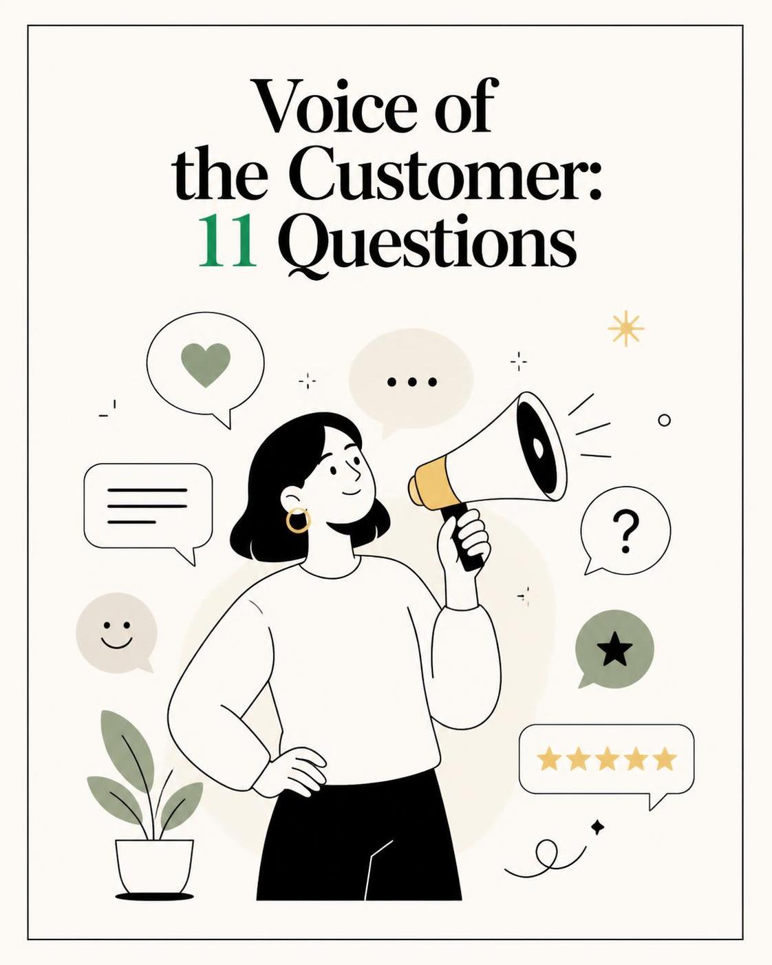 Voice of the Customer Survey Template: 11 Questions That Reveal Why Customers Buy, Stall, or Leave