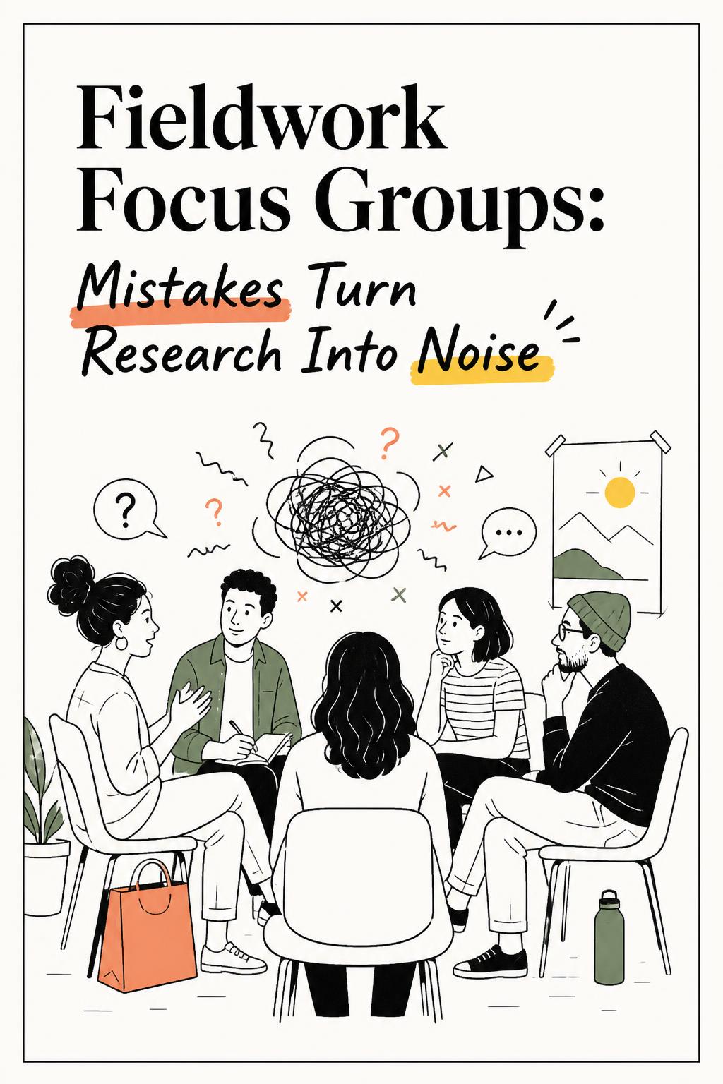 Fieldwork Focus Groups: 7 Costly Mistakes That Turn Research Into Polite Noise