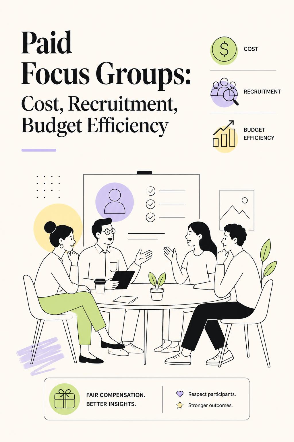Paid Focus Groups: What They Cost, How to Recruit, and Why Most Waste the Budget