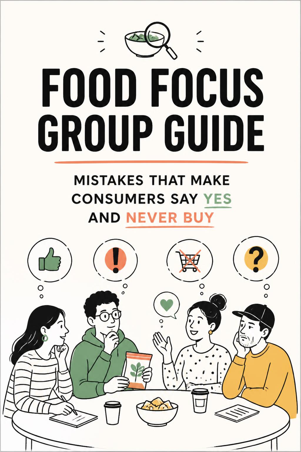 Food Focus Group Guide: The Mistakes That Make Consumers Say “Yes” and Never Buy