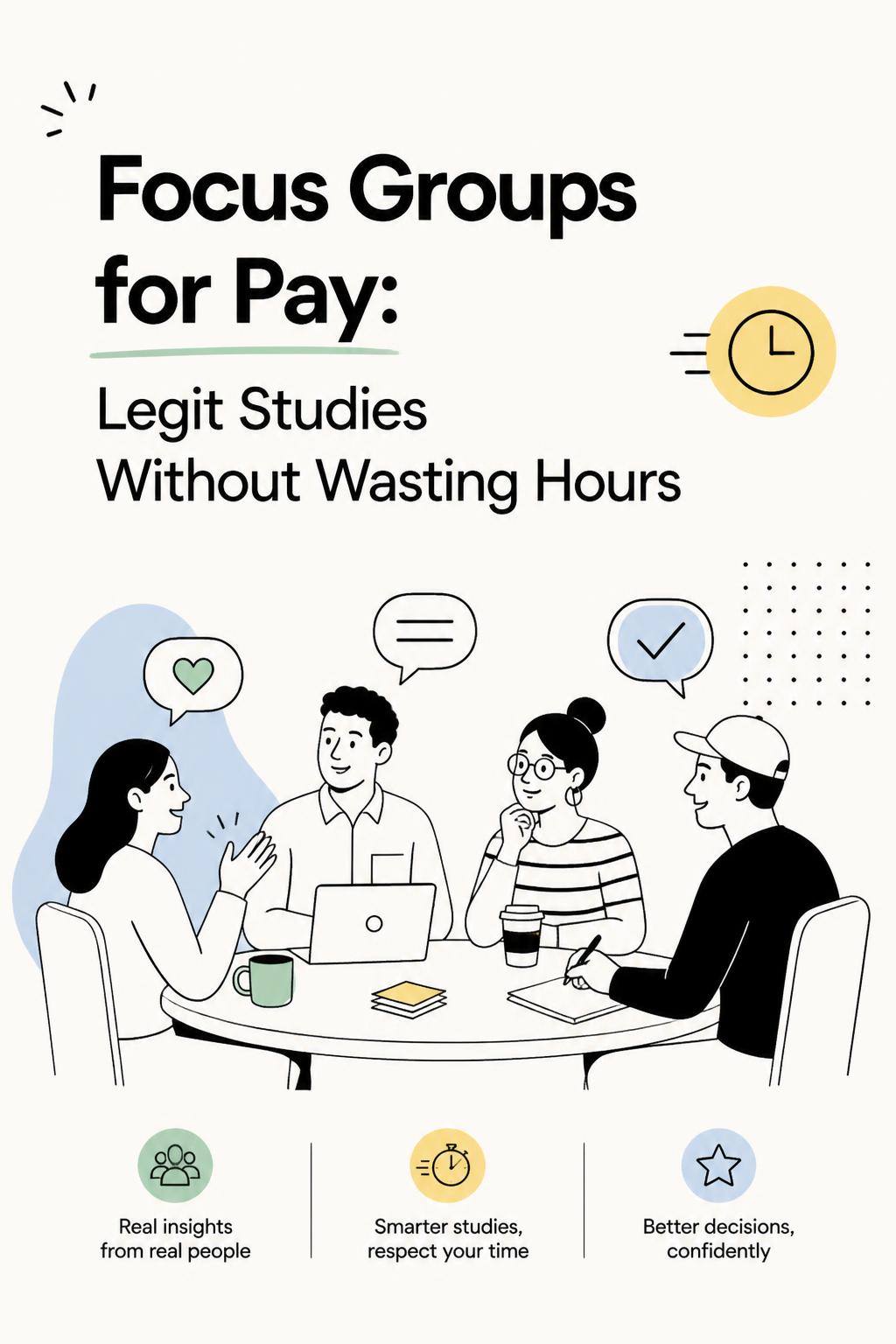 Focus Groups for Pay: How to Get Picked for Legit Studies Without Wasting Hours on Screeners