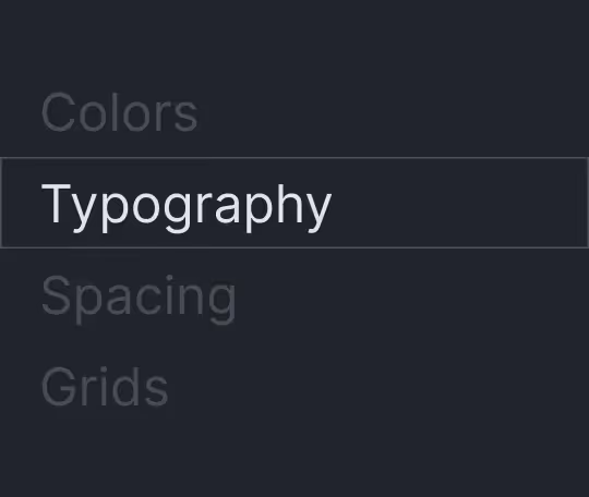 Design system
Foundation | Typography