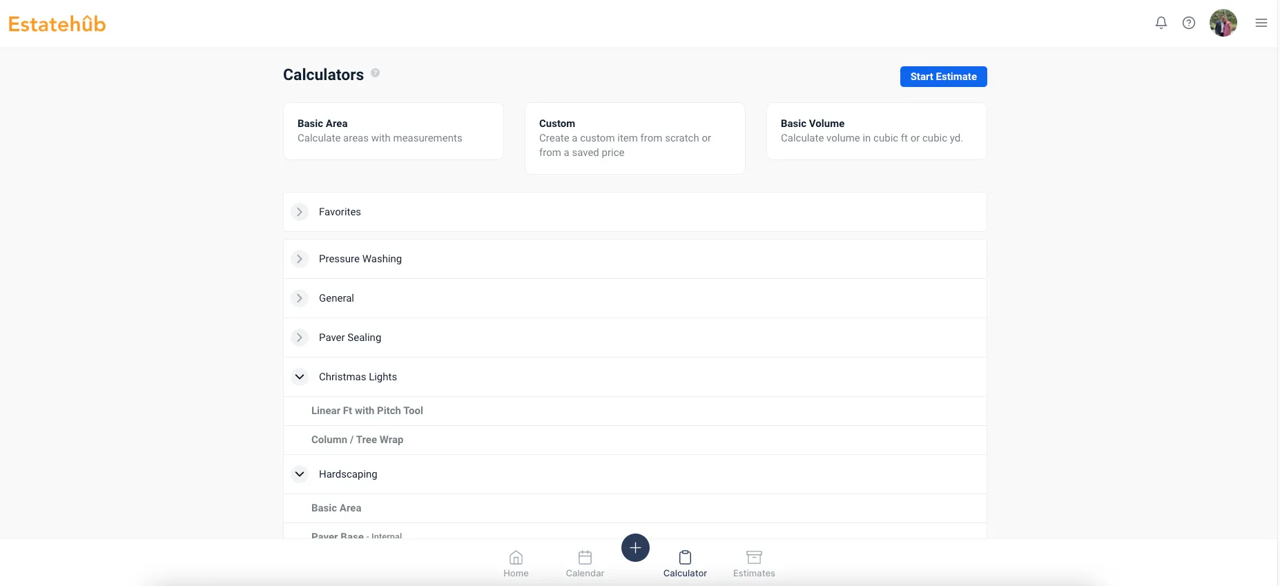 Hub CRM calculator preview