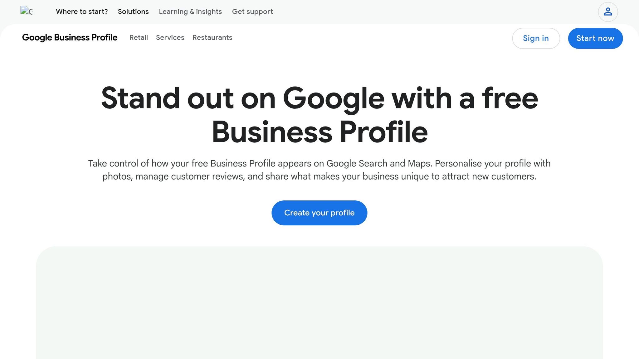 Google Business Profile