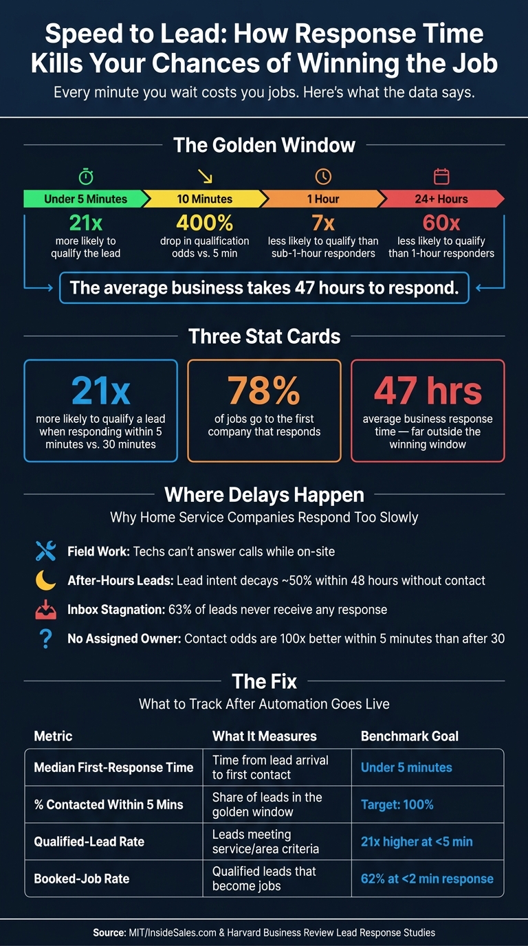 Speed to Lead: How Response Time Affects Your Chances of Winning the Job