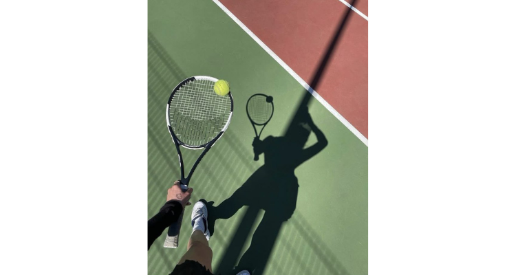 playing tennis as a hobby