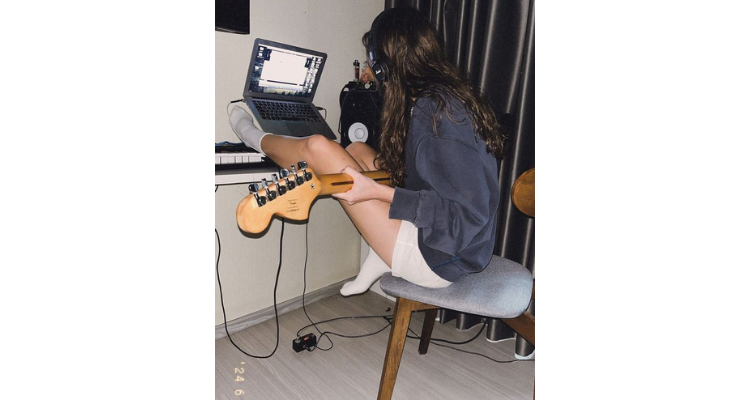 playing guitar as a hobby