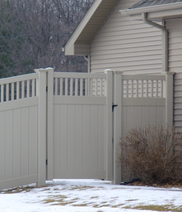 Professional backyard privacy fencing installation in Chicagoland suburbs