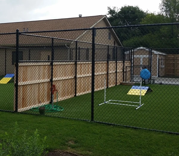 Professional residential security fencing installation in Chicagoland suburbs