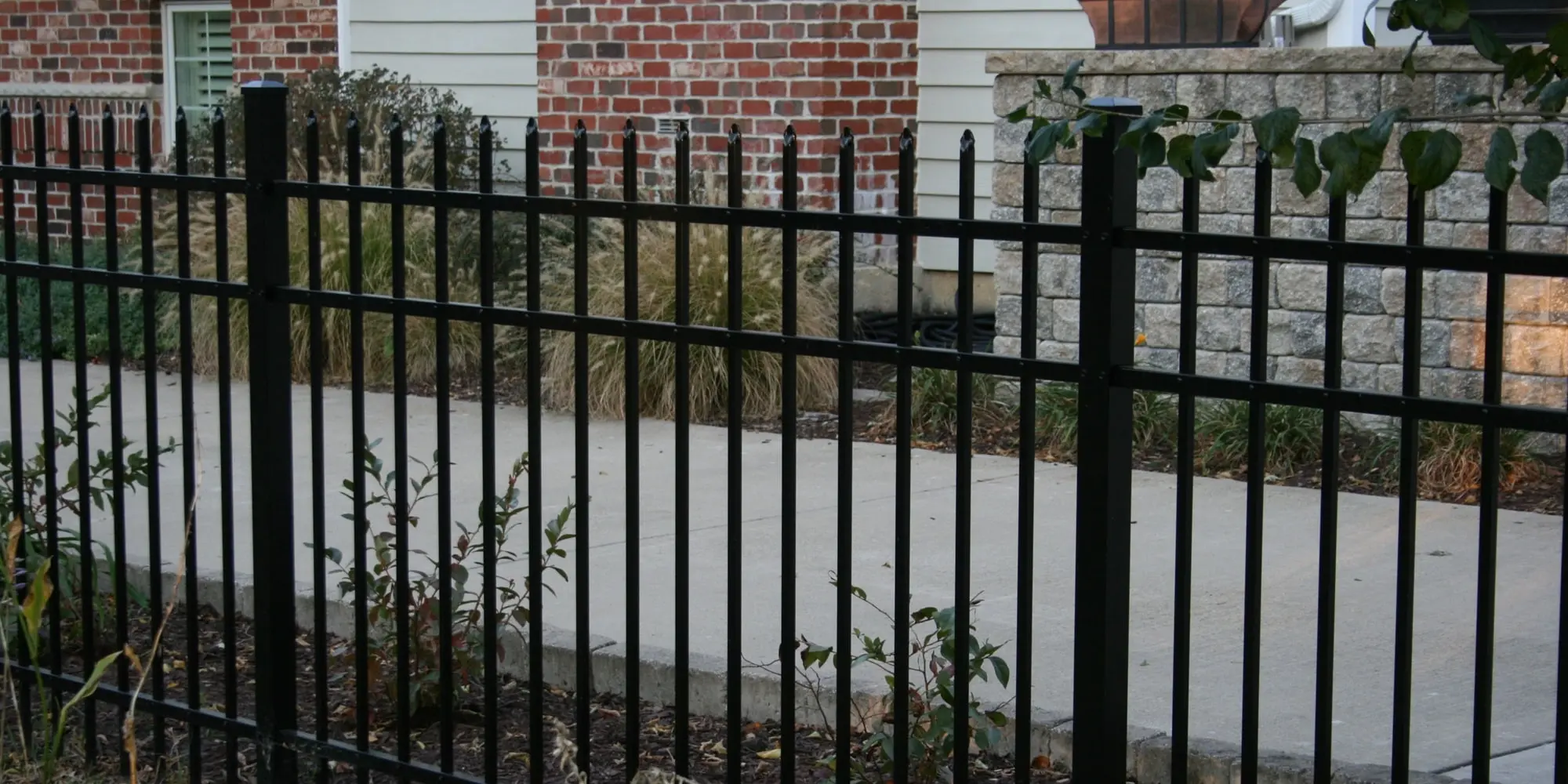 first photo of white beautiful fence