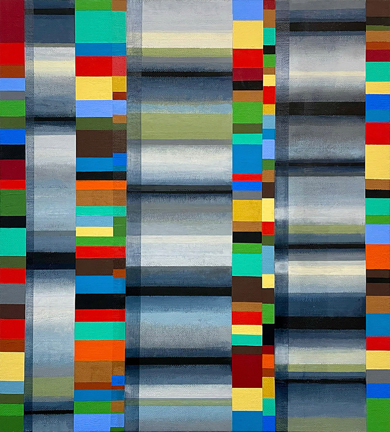 Abstract painting by Donna Tadelman