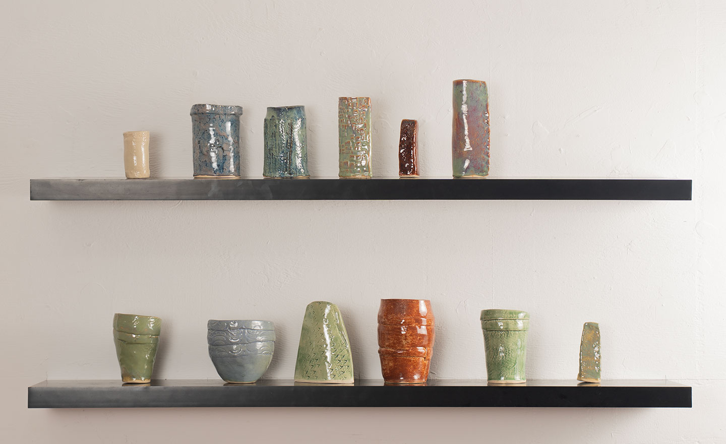 Ceramics by artist, Steve Clorfeine.