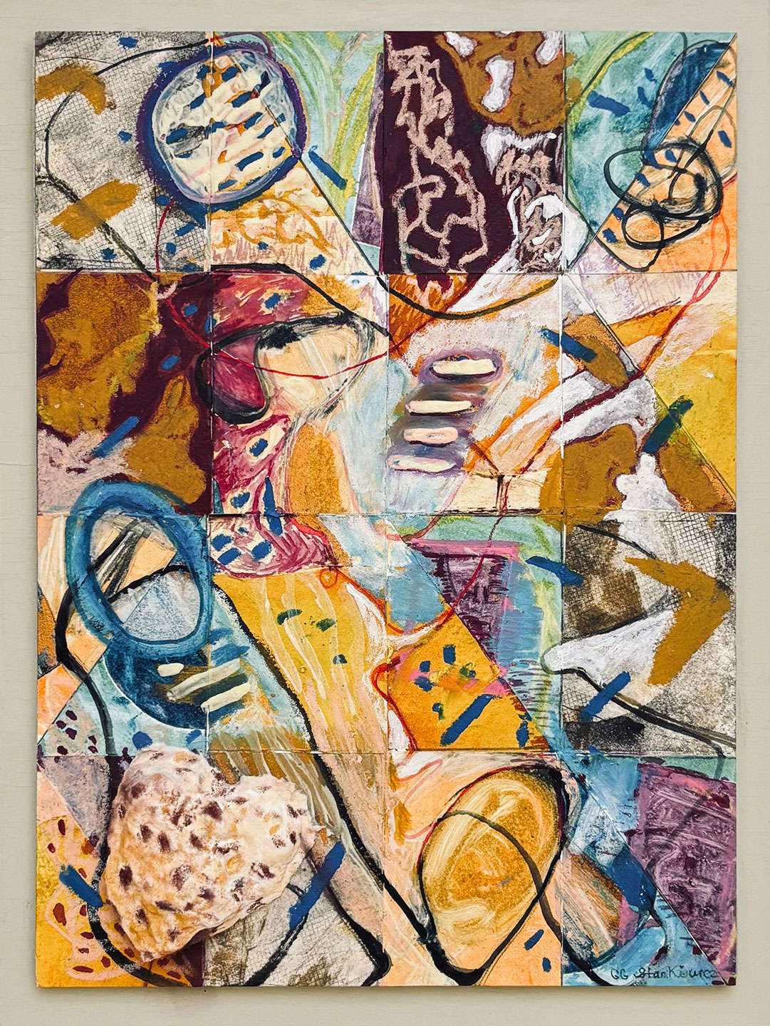 Abstract paining by GG Stankiewicz