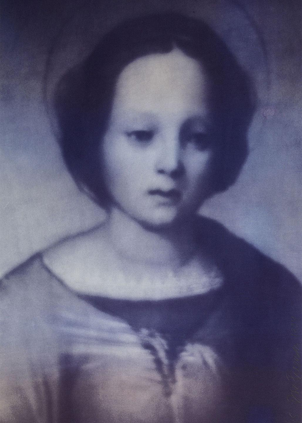 Blurry image of Madonna