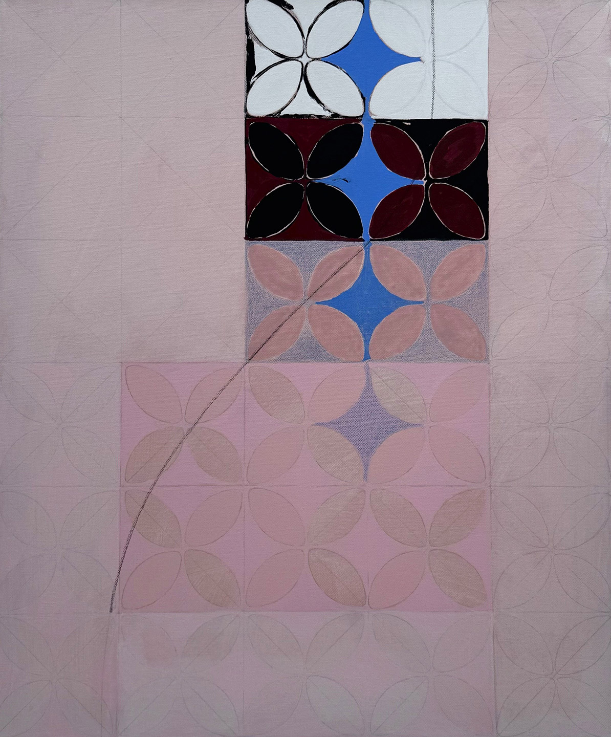 Abstract painting by Jerry Gallo